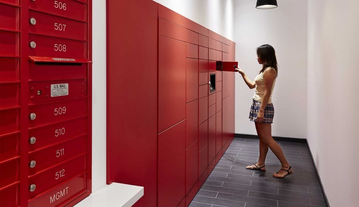 Smart Lockers Schalter